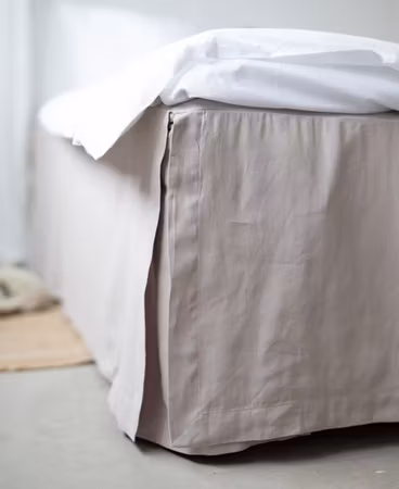 Sängkappa Greige Borganäs of Sweden Enkelsäng 90x200+45