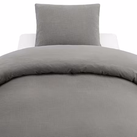 Bäddset Rolling Grå Borganäs of Sweden Enkeltäcke 150x210