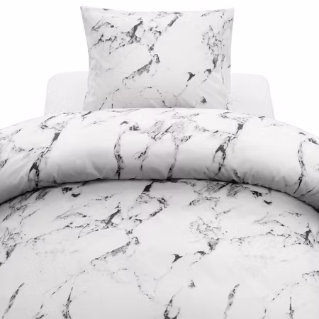 Maribelle Vit Bäddset Harmony Enkeltäcke 150x210