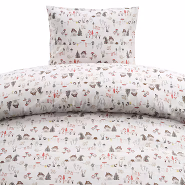 Fingal jul bäddset vit 150x210 cm