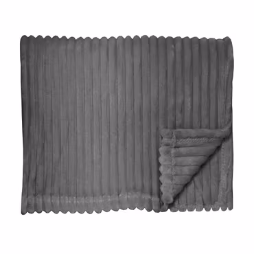 Baloo pläd 130x170 mörkgrå