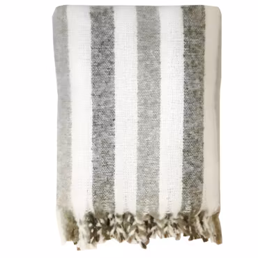 Cincinatti Pläd Grön/Beige 130x170