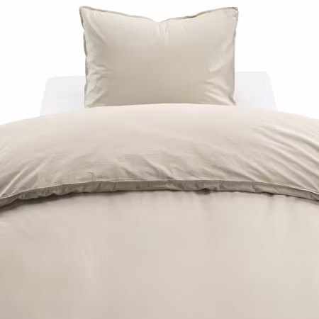 Humble Beige Bäddset Enkeltäcke 150x210