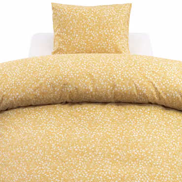 Hedda Gul Bäddset Enkeltäcke  Enkeltäcke 150x210