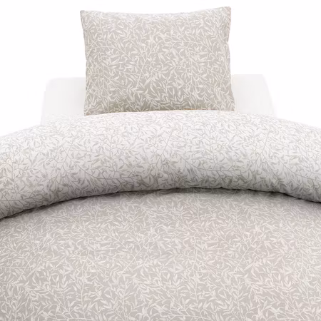 Garden Greige Bäddset  Enkeltäcke 150x210