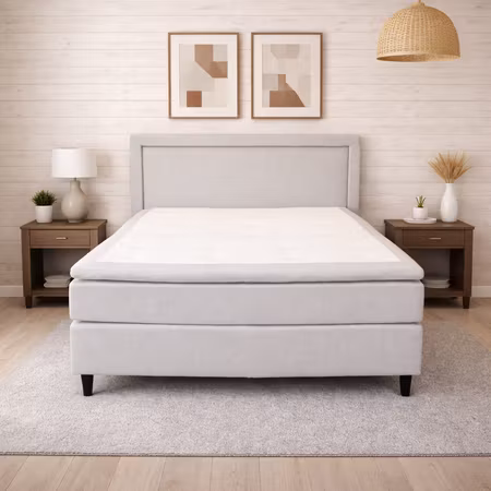 Kontinentalsäng Midnight comfort Smålandsbädden Paketpris med gavel. Medium+Fast