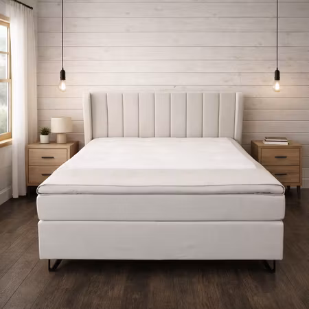 Kontinentalsäng Royal Smålandsbädden Paketpris med gavel. Medium+Fast