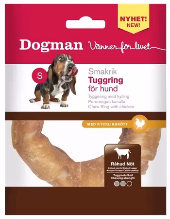 Tuggring med kyckling Vit S