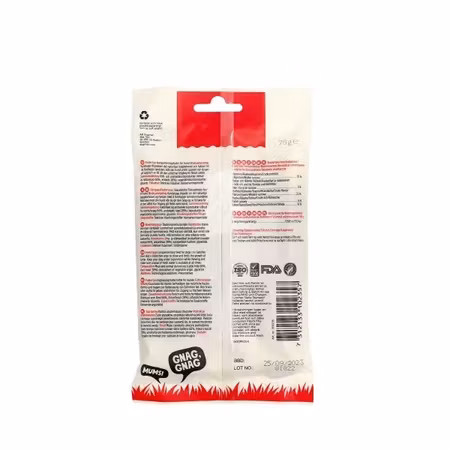 Tuggpinnar med anka 6p Vit S 12cm