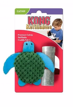 KONG Leksak Refillables Turtle Flerfärgad 10cm