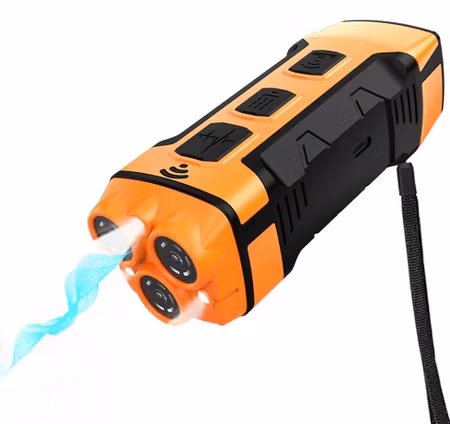 Antiskallenhet ultra med ficklampa och ljud - Model 4