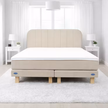 Säng Else  - Smålandsbädden Paketpris med Gavel. Medium+Fast