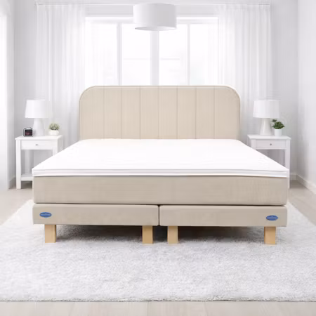 Säng Else  - Smålandsbädden Paketpris med Gavel. Medium+Fast