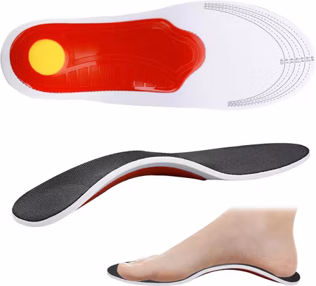 3-Pack Skoinlägg mot pronation & hälsmärta