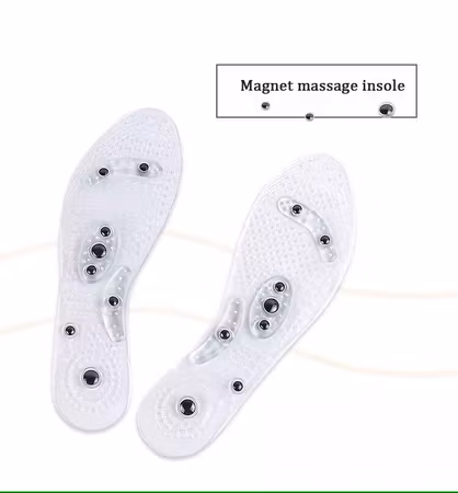 5-Pack Skoinlägg med massage, akupressur & magnetterapi