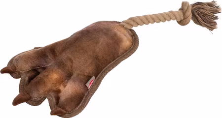 Djurtass på rep, plysch, 35 cm