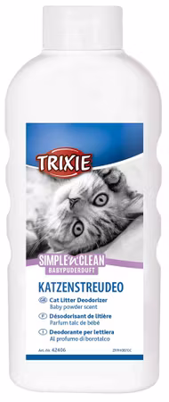 Simple´n´Clean kattsandsdeo, 750 g, babypuder