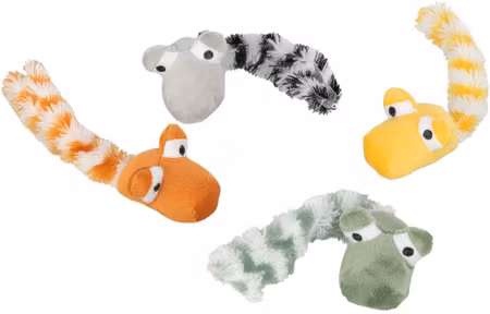 Drakmask, plysch, Catnip, 20 cm, blandade