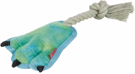 Djurtass på rep, plysch, 22 cm