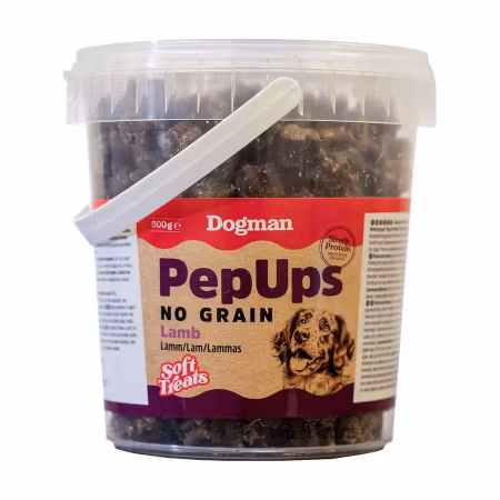 Pep Ups No Grain Lamm Hundgodis 500g