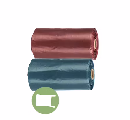 Bajspåsar, knythandtag, 8 rullar x 15 st