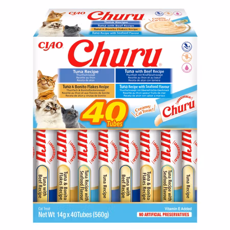 Cat Cremy Tuna Varieties 40x14g