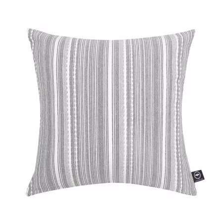 Kuddfodral Ebba Mörkgrå/Beige 45x45 cm By Wille