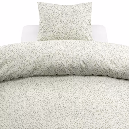 Bäddset Hedda Grön Enkeltäcke 150x210 Borganäs of Sweden