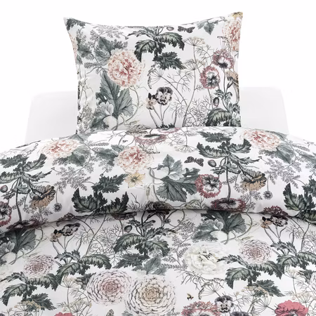 Bäddset Fiona Vit Borganäs of Sweden Enkeltäcke 150x210