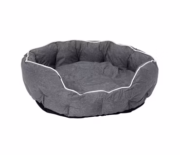 Buddy Hundbädd Oval Grå