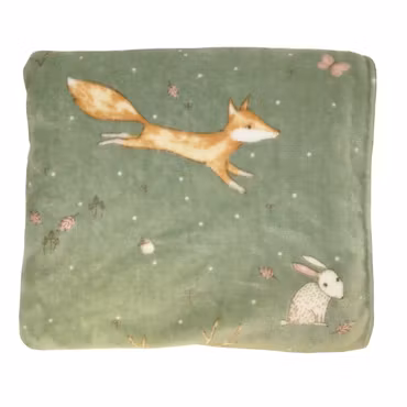 Stampe Grön Pläd 130x150 Redlunds