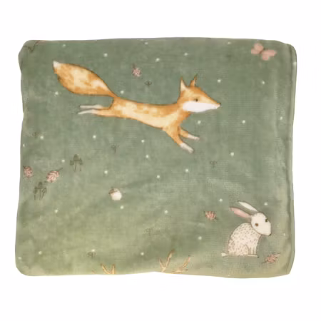 Stampe Grön Pläd 130x150 Redlunds