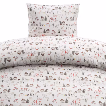 Fingal jul bäddset vit 150x210 cm