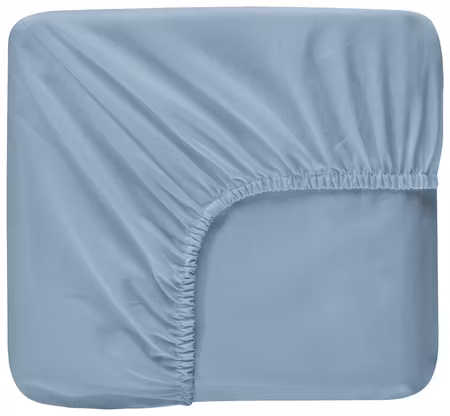 Dra på lakan Ljusblå 90x200