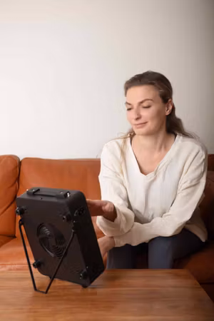 Panel med rött ljus - Nordic Therm