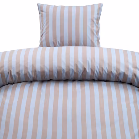 Sanna Stripe Multi Bäddset Borganäs of Sweden Enkeltäcke 150x210