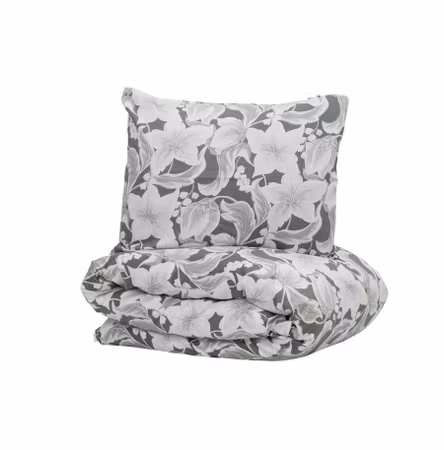 Bäddset Hommedal Satin Grön 150x210 Kosta Linnewäfveri