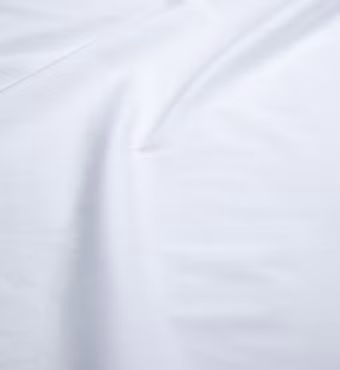 Kuvertlakan Percale vit Kosta Linnewäfveri