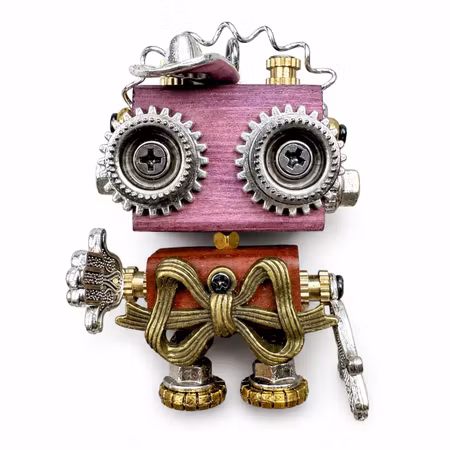 Steampunk Robot - Sheriff Kuggbåge