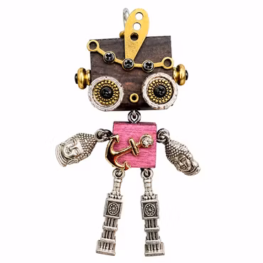 Steampunk Robot  - Lady Tick Tock