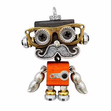 Steampunk Robot  - Professor Retro