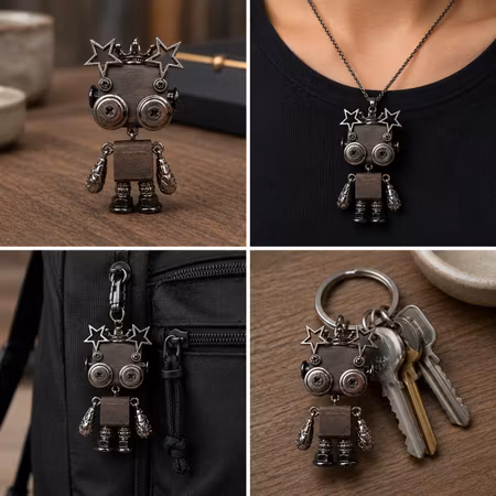 Steampunk Minibot - Stjärn-Sigge