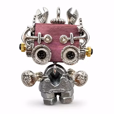 Steampunk Minibot - Lilla Skruv