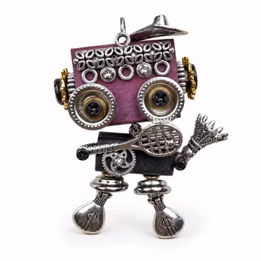 Steampunk Minibot - Professor Blänk