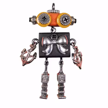 Steampunk Minibot - Bowtie Beep