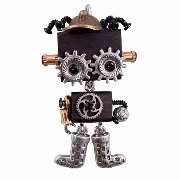 Steampunk Minibot - Captain Cogboots