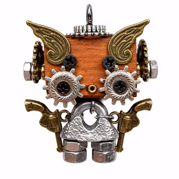 Steampunk Minibot - Wingnut Wally