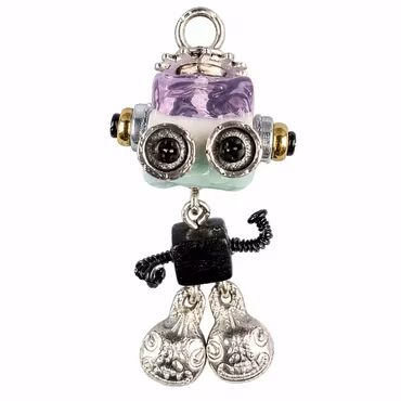 Steampunk Minibot - Minty Wobblebot