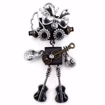 Steampunk Minibot - Metallic Melody
