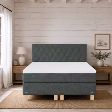 Levi Kontinentalsäng Premium Lyx - Smålandsbädden Tyg Storm Nr 39. Gavel Hanna